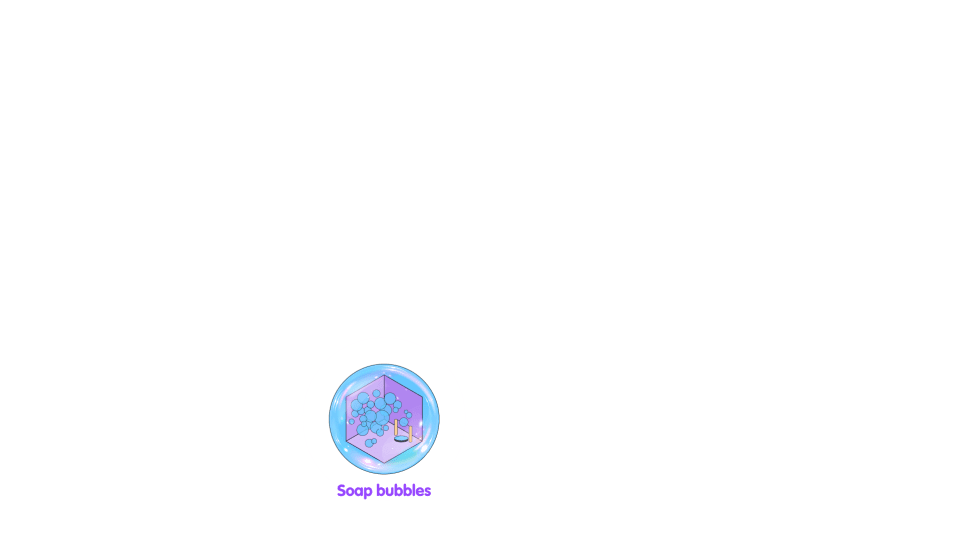 soap bubbles